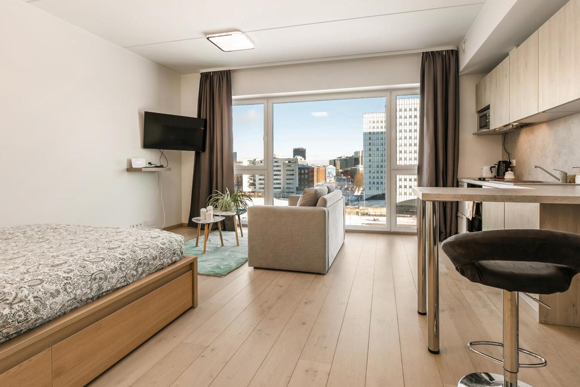 Modern Apartment With Great View タリン エクステリア 写真